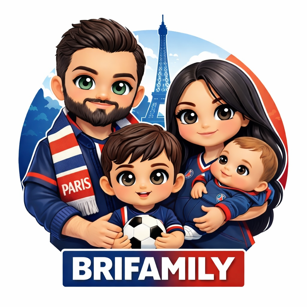 Le livre PSG à partager entre parents et enfants ❤️💙