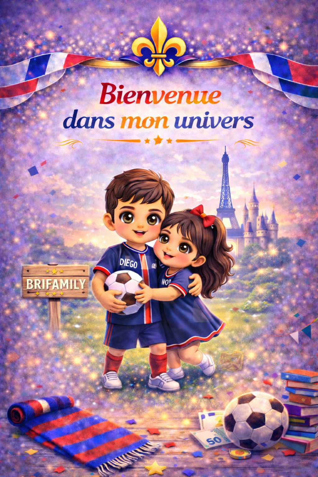 Le livre PSG à partager entre parents et enfants ❤️💙